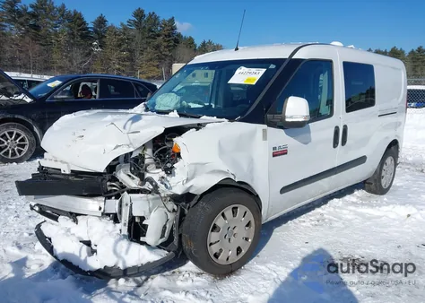 2017 Ram Promaster City Tradesman Slt from USA, damaged, VIN ZFBERFBB2H6F57004